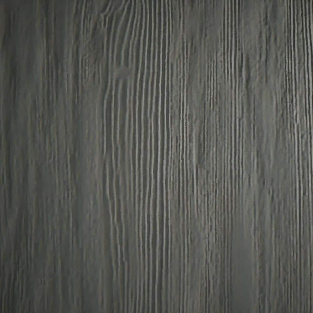 Slate Finish Faux Wood Beam Plank, 6' x 4"