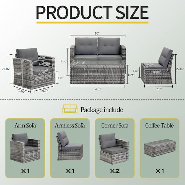 Rattan furniture set discount b&m