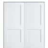 MMI Door Shaker Flat Panel 36 in. x 80 in. Both Active Solid Core ...