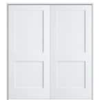 MMI Door Shaker Flat Panel 36 in. x 80 in. Both Active Solid Core ...