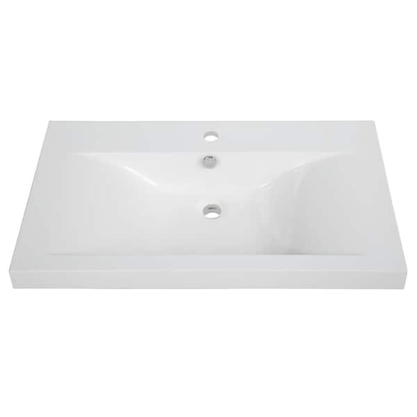 Streamline 31.5 in. Solid Surface Resin K-098-SLSITRC-32 Vanity Top