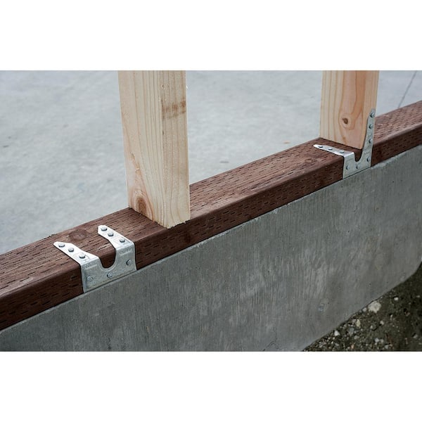 Simpson Strong-Tie MASA 16-Gauge ZMAX Galvanized Mudsill