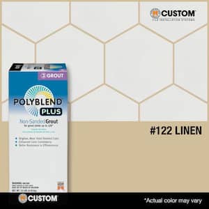 Polyblend Plus #122 Linen 10 lb. Unsanded Grout