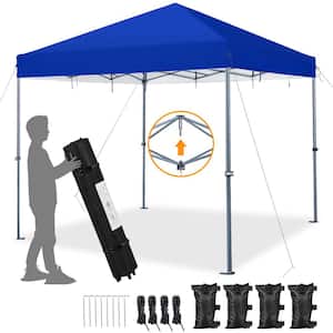 12 ft. x 12 ft. PopUp Canopy w/UPF 50+ Instant Canopy Perfect for 12-People-18-People Suitable for Home & Commercial Use