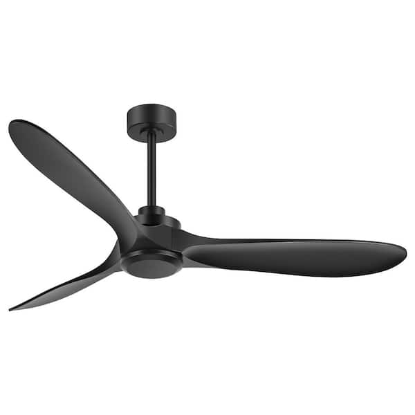 Payne 60 in. Traditional No-Light Ceiling Fan with 3 ABS Blades, Reversible DC Motor, 6-Speed Remote Control with Timer