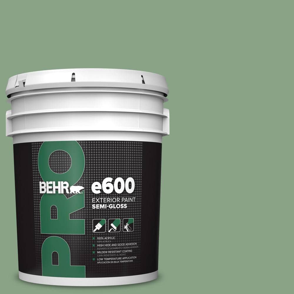 5 gal. #S400-5 Gallery Green Semi-Gloss Exterior Paint price history on PriceWatchPro