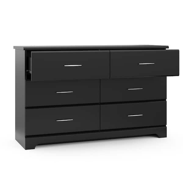 Affordable black deals dresser