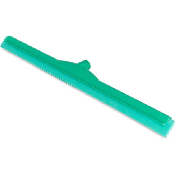 24 in. Long Double Foam Blade Green Plastic Squeegee without Handle (Case  of 6)