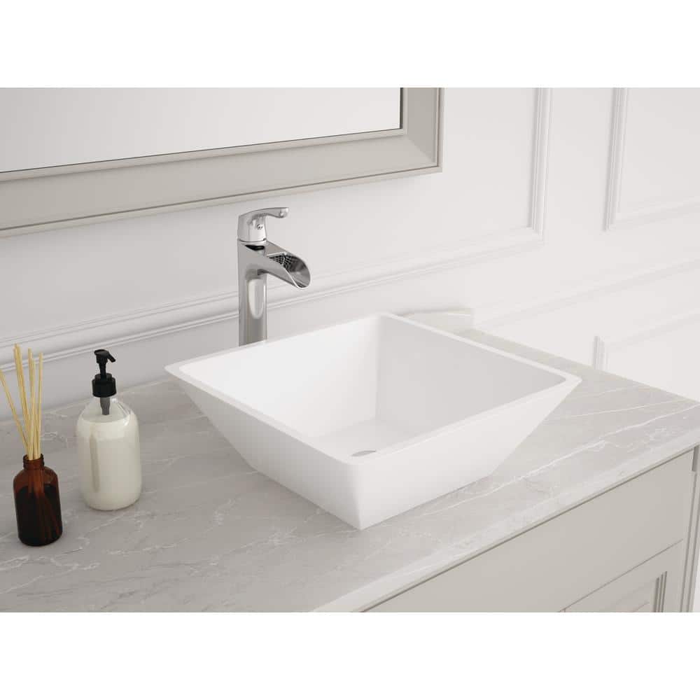 Aegean Polished Chrome Single-Handle Vessel Sink Faucet