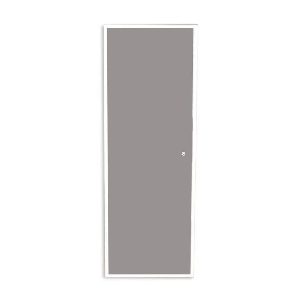 22 in. W x 60 in. H Rectangular Frameless LED Wall Mount Anti-Fog Modern De