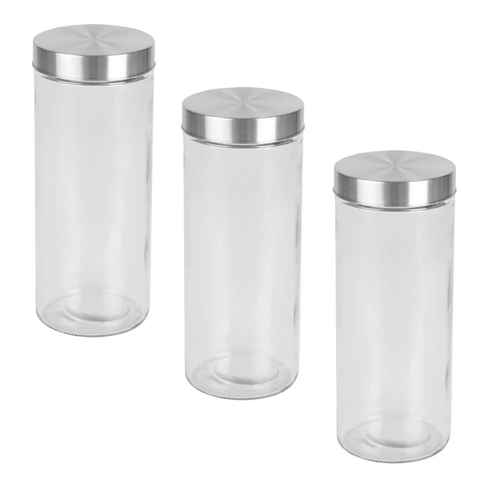 https://images.thdstatic.com/productImages/1ef17bc9-a95a-4366-a9ee-e5d3f8b7deb6/svn/clear-home-basics-kitchen-canisters-hdc97827-3pack-64_1000.jpg