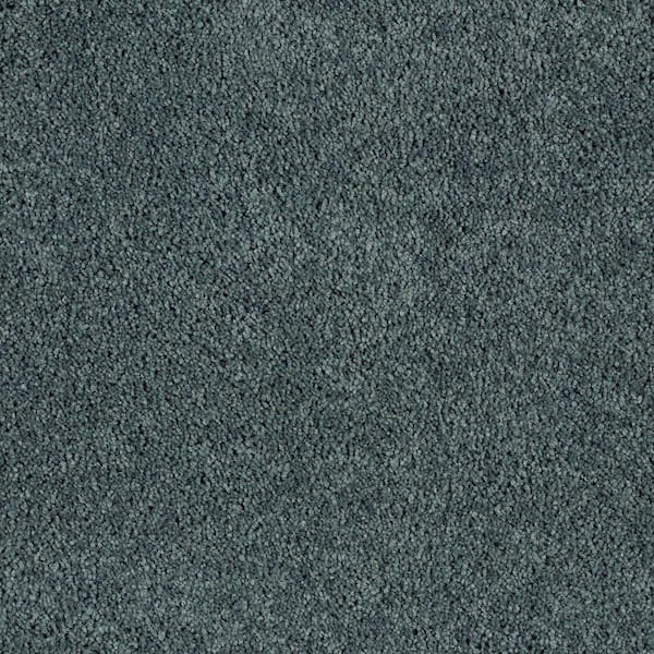 Lifeproof Ambrosina I  - Persian Blue - Blue 30 oz. Triexta Texture Installed Carpet