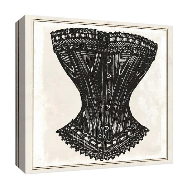 PTM Images ''Old Sash II'' Canvas Abstract Wall Art 15 in. x 15 in.