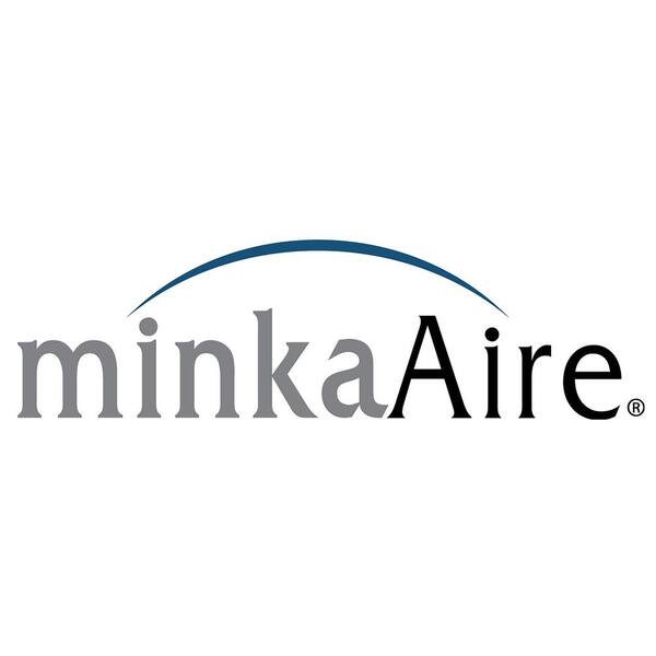 MINKA-AIRE Minute 52 in. Integrated LED Indoor Brushed Nickel Ceiling Fan  with Light Kit F553L-BN/DW The Home Depot