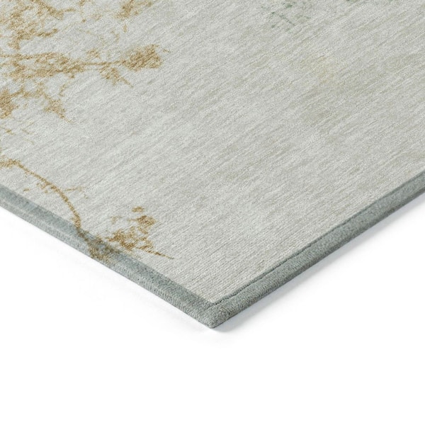 Chantille Machine Washable Indoor/Outdoor Abstract ACN1798 Emerald 2 ft. 3 in. x 7 ft. 6 in. Runner Rug