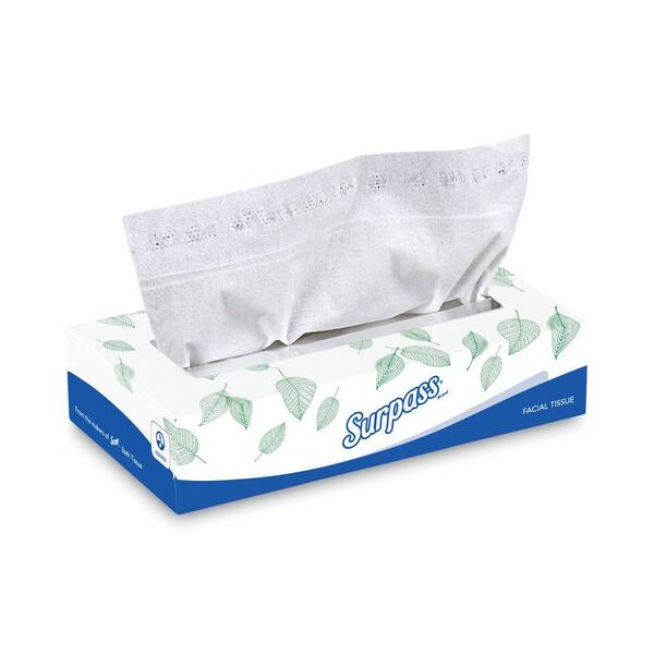 Kimberly-Clark PROFESSIONAL Surpass Facial Tissue 2-Ply (100-Count