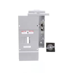 100 Amp 3-Space 3-Circuit 3-Phase Main Lug Breaker Outdoor Small Load Center Enclosures Type EQ