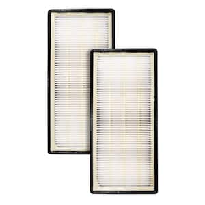 5 in. x 10 in. x 3 in. Holmes, HoneyWell, Vicks Replacement HEPA Air Filter (2-Pack)