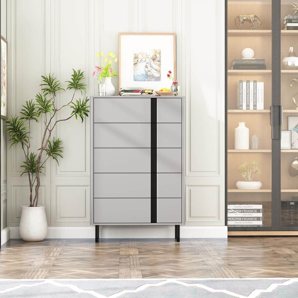 The ドーテーズ　under20 Nightstands, Set of 2, Bedside Tables with Hidden Drawers