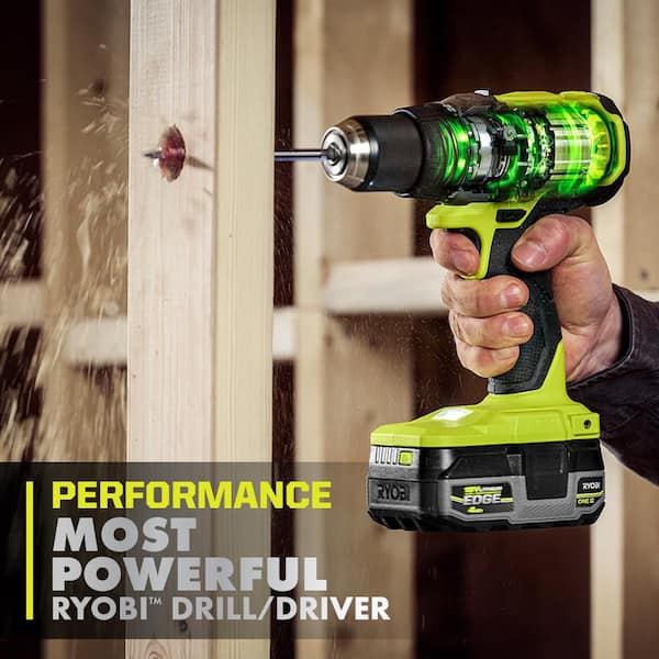 RYOBI ONE+ HP 18V Brushless Cordless 1/2 in. Drill Driver (Tool