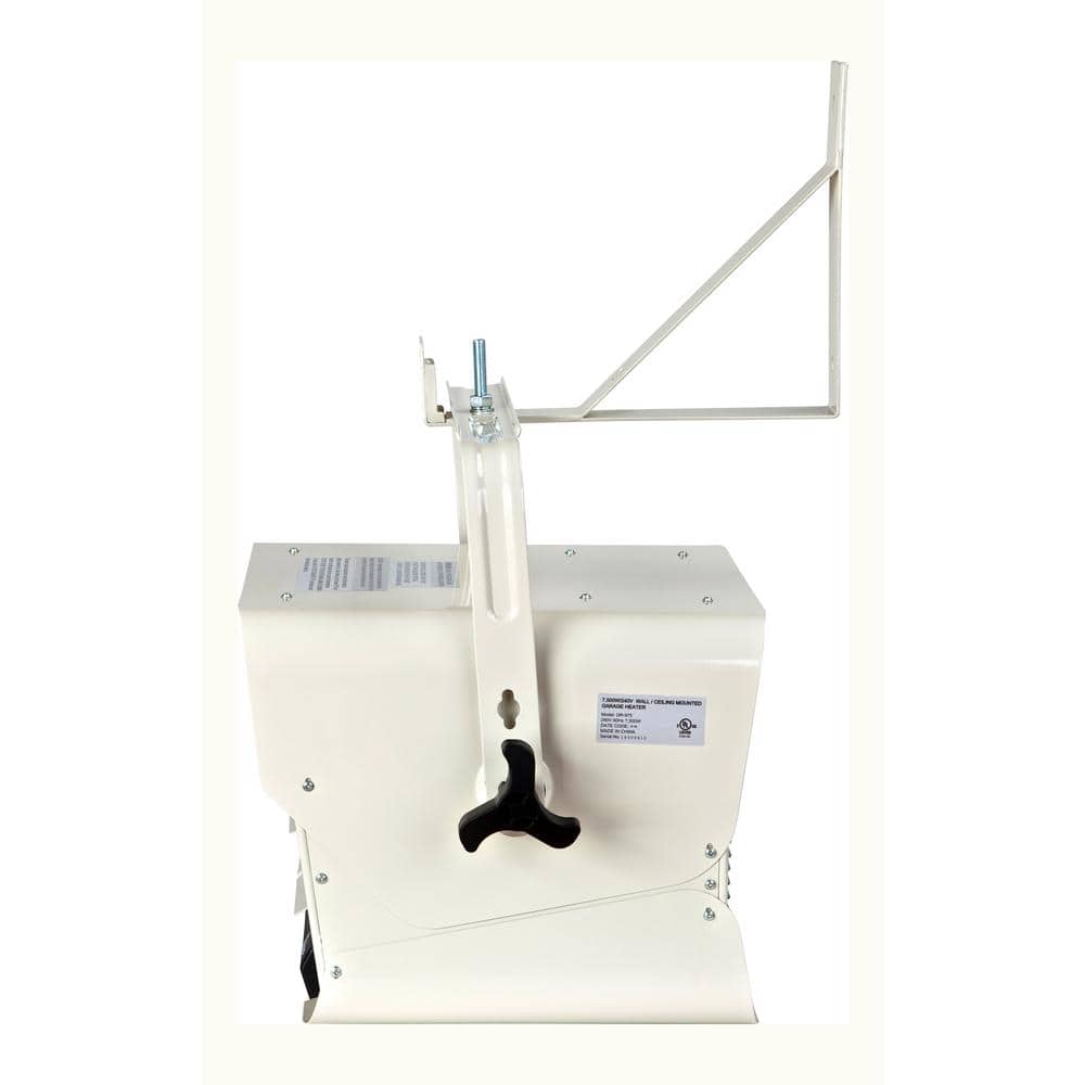7500-Watt 240-Volt Hardwired Shop Garage Electric Heater Wall/Ceiling Mounted with Remote Controlled Thermostat