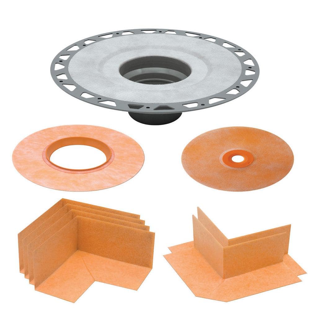 Schluter Kerdi Drain 2 In Pvc Flange Kd2flkpvc The Home Depot