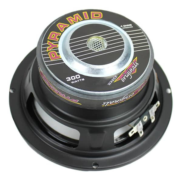 Cone Sub Midbass Woofer White Pyramid 300 W 8-Inch High Power Injected P.P 