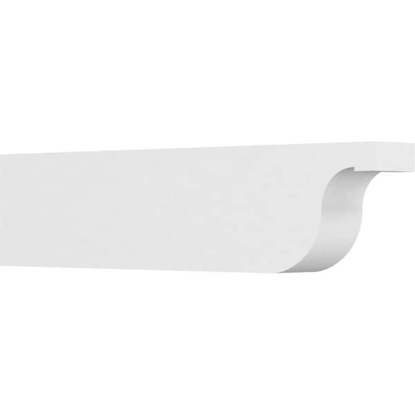 Ekena Millwork 5 in. x 10 in. x 42 in. Standard Del Monte Architectural Grade PVC Rafter Tail Brace
