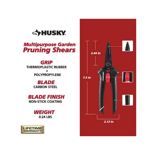 7.5 in. Multipurpose Garden Pruning Shears