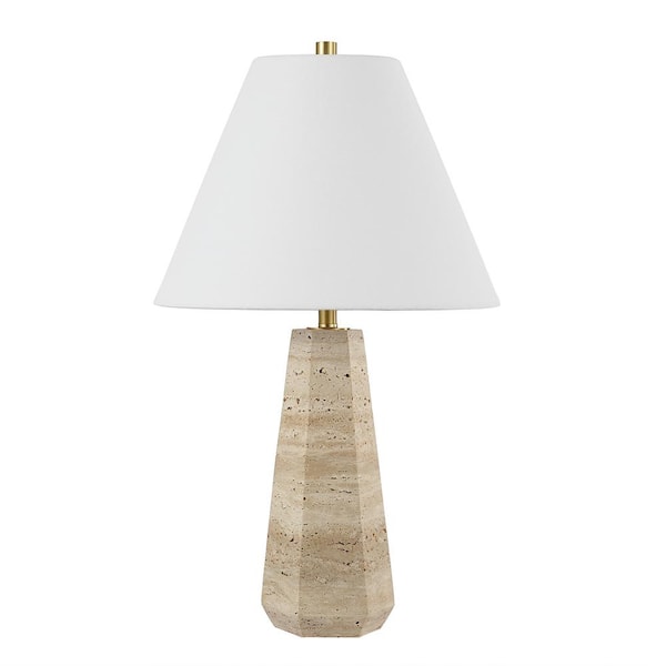 SAFAVIEH Calla 24 in. Beige Table Lamp
