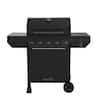 Nexgrill 5-Burner Liquid Propane Gas Grill in Graphite Black with Side Burner 720-0888SF