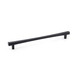 Westmount Collection 10 1/8 in. (256 mm) Matte Black Transitional Rectangular Cabinet Bar Pull