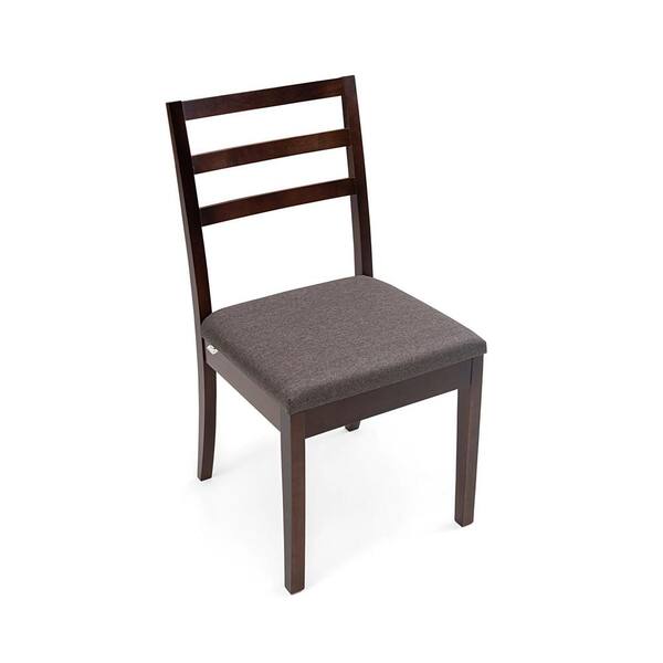 Upholstered ladder back online chairs