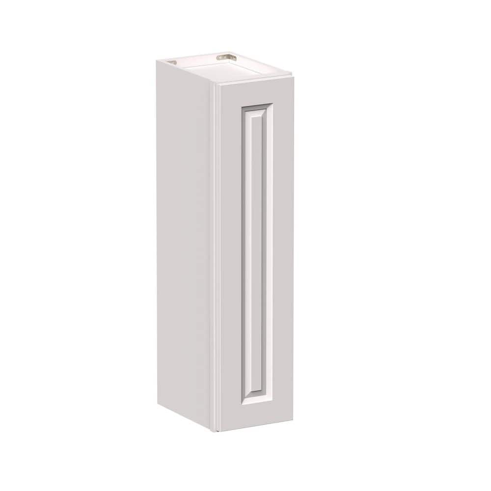 "Raised Panel 9"" W x 12"" D x 36"" H Wood Frame Ready to Assemble Wall Kitchen Cabinet in Glacier White" price history on PriceWatchPro