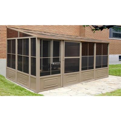Florence Add-A-Room Solarium 10 ft. x 16 ft. in Sand
