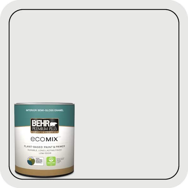 1 qt. #ECC-35-2 Quartz Stone Semi-Gloss Enamel EcoMix Plant-Based Interior Paint & Primer
