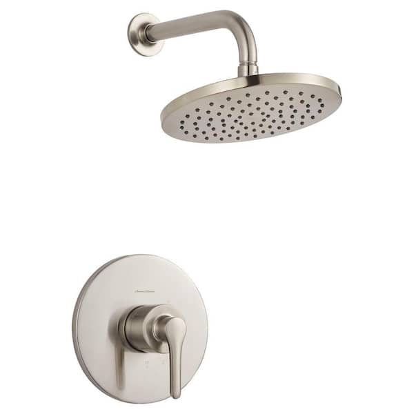 American Standard Studio S 1-Handle Shower Faucet Trim Kit for Flash Rough-in Valves in Brushed Nickel (Valve Not Included)