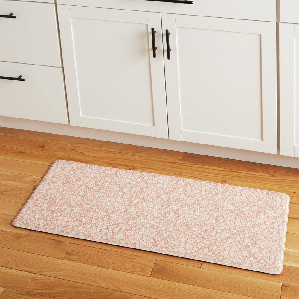 Rust Rectangular Memory Foam Anti-Fatigue Comfort Mat