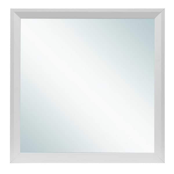 AndMakers 36 in. x 36 in. Classic Square Framed Dresser Mirror