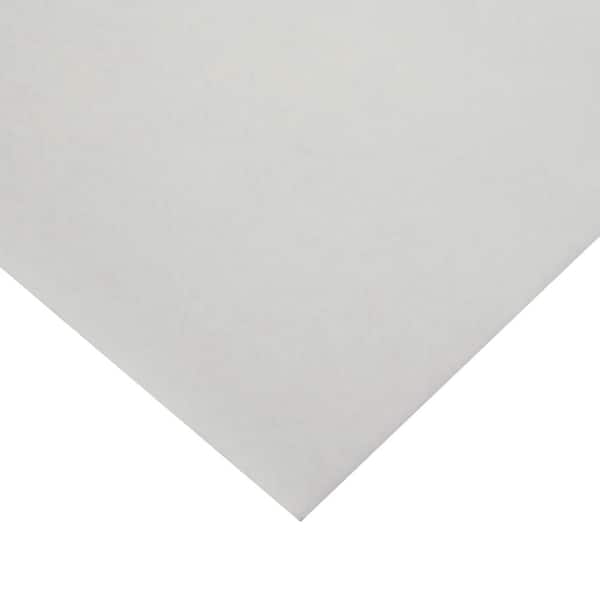 Nitrile 1/8 in. x 36 in. x 72 in. Commercial Grade White 60A Off-White Buna Sheets