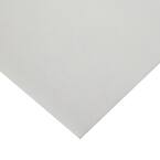 Nitrile 1/4 in. x 36 in. x 24 in. Commercial Grade White 60A Off-White Buna Sheets