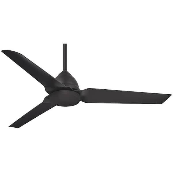MINKA-AIRE Java 54 in. Indoor/Outdoor Coal Ceiling Fan with Remote Control