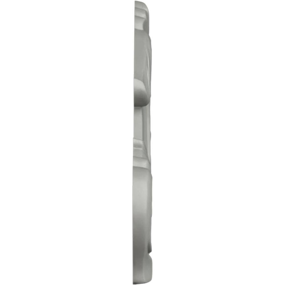 Primed Polyurethane Scroll Applique Onlay for Wall Trim