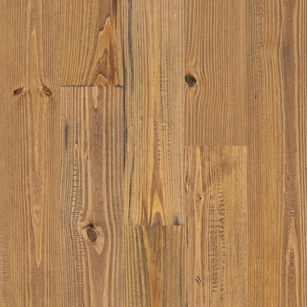 Unbranded Honey Dew Pine 3/4 in. T x 5-1/8 in. W Hand Scraped Solid Hardwood Flooring (23.3 sq.ft./ case)