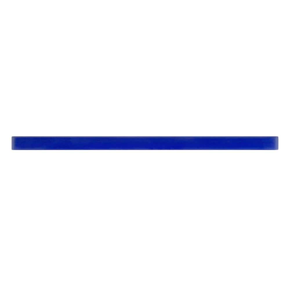 Colorway 0.6 in. x 12 in. Cobalt Blue Glass Matte Pencil Liner Tile Trim (0.5 sq. ft./case) (10-pack) price history on PriceWatchPro