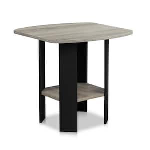 Simple Design French Oak Grey End Table