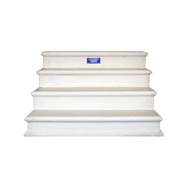 4 Tread 7 In Step 10047 4 Tread 7 In Step 10047, Premade Outdoor Steps Home Depot