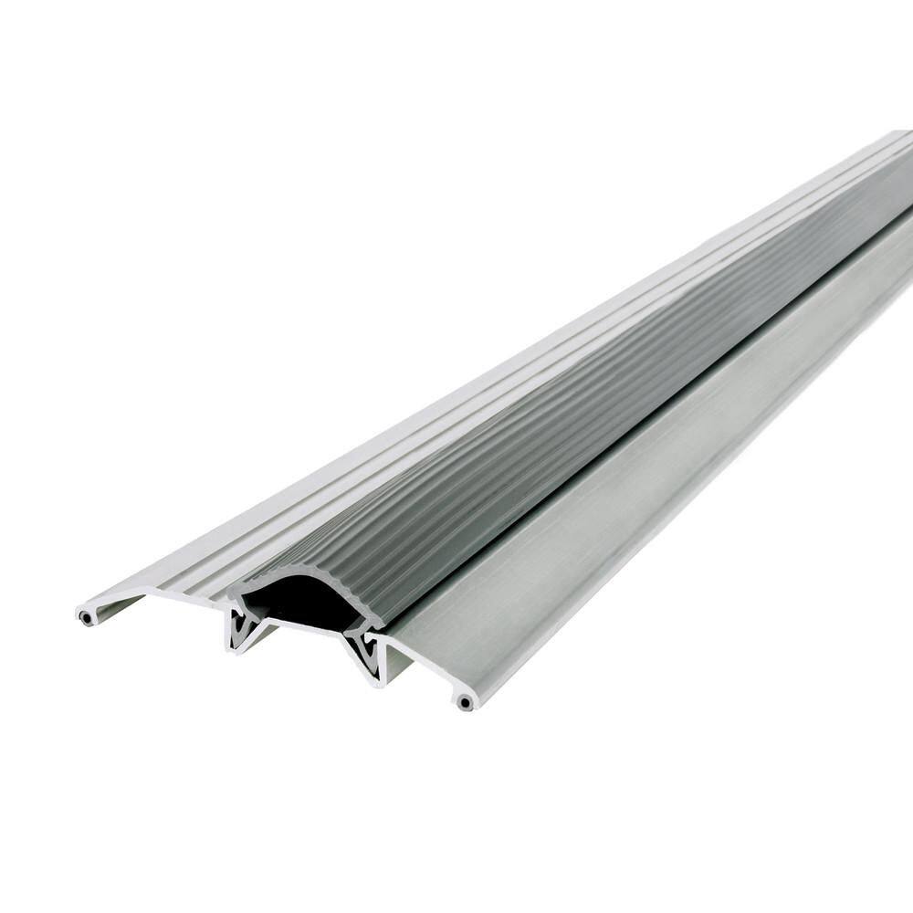 3.75 in. x 32 in Silver Heavy-Duty Low-Profile Door Weatherstripping Threshold price history on PriceWatchPro