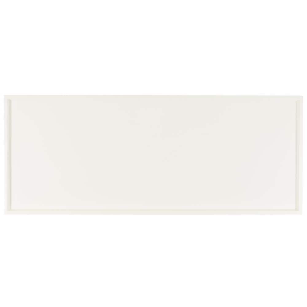 Naios Ivory Rectangular Wood Console Table