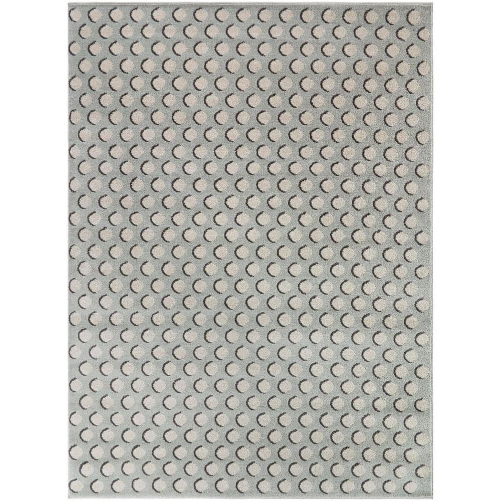 Watts Cream 8 ft. x 10 ft. Geometric Dots Area Rug price history on PriceWatchPro